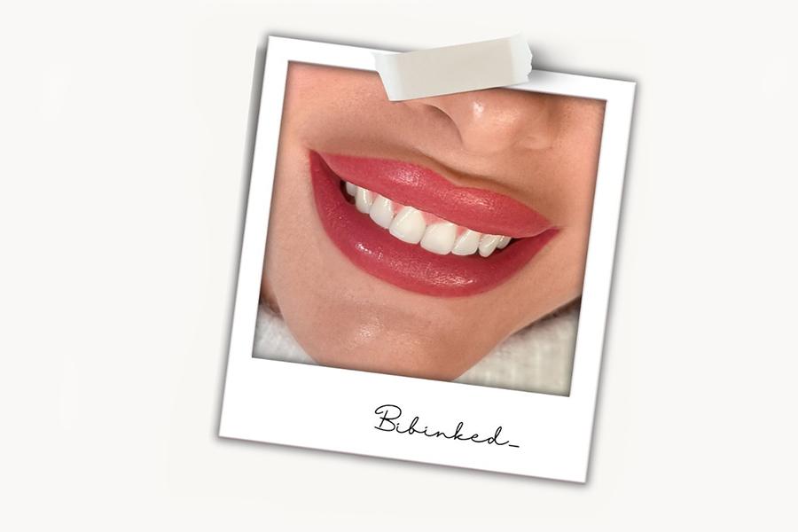 Lipblush-behandeling bij Bibinked