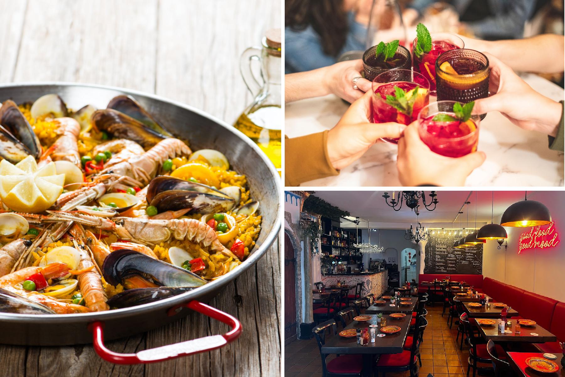 Paella naar keuze + sangria bij Restaurant Granada nabij Leidseplein