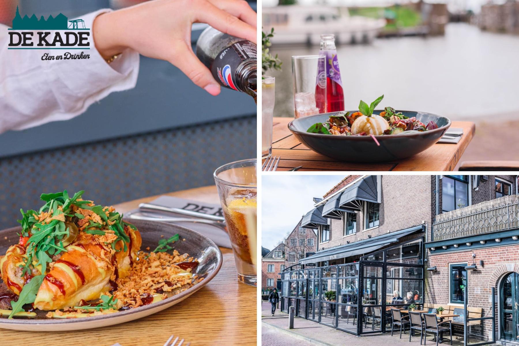 Heerlijke 3-gangenlunch à la carte bij De Kade in Hoorn